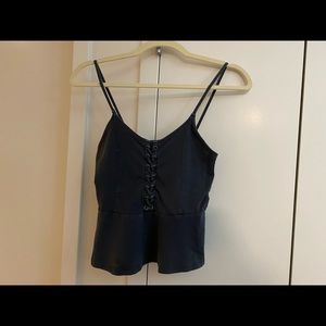 AEO Dark Gray Tank Size: XS